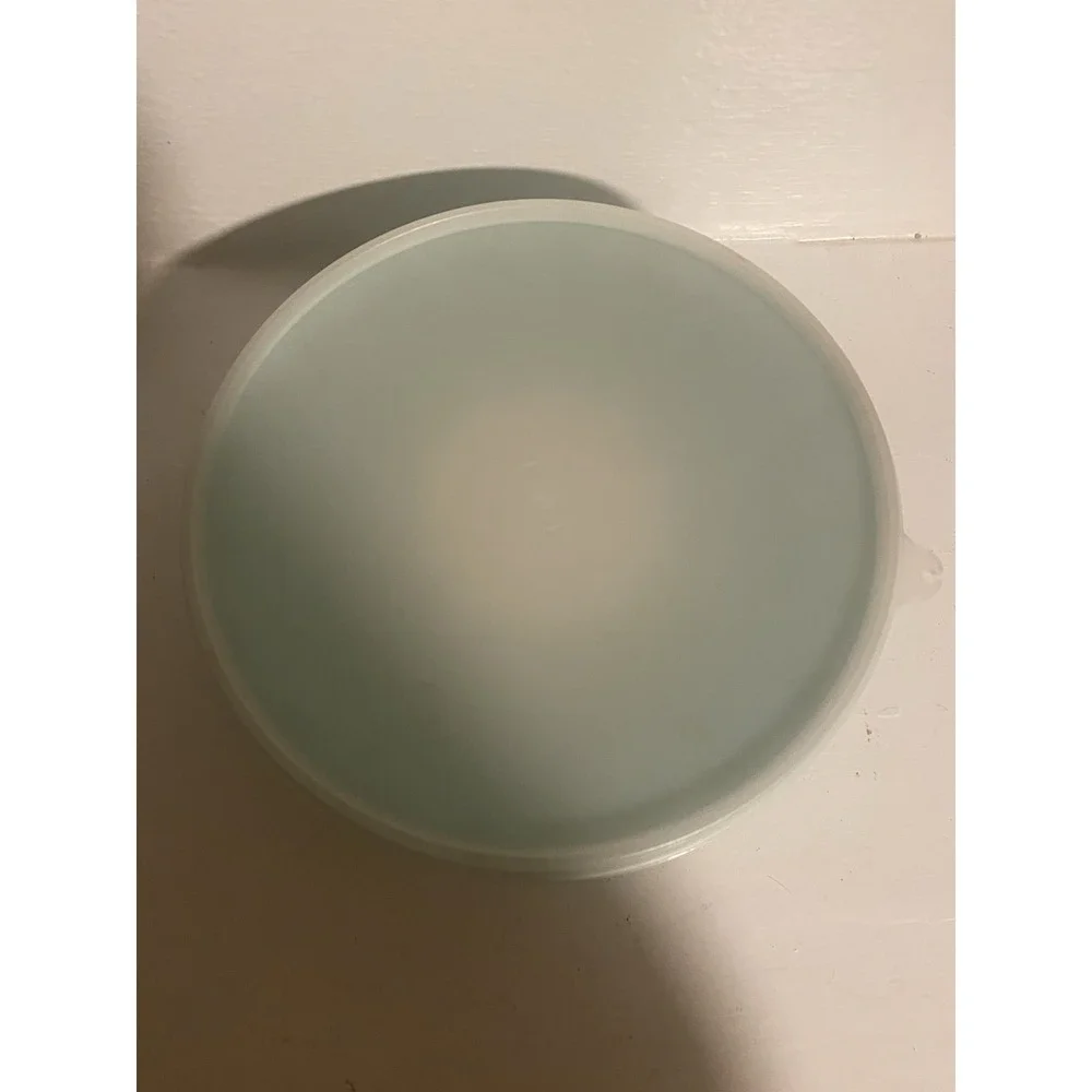 Vintage Tupperware Jello Mold Ice Ring Mint Green 3 Piece